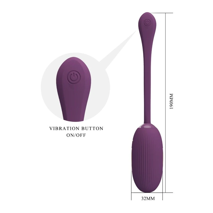 PRETTY LOVE - DOREEN PURPLE WIEDERAUFLADBARES VIBRATIONS-EI